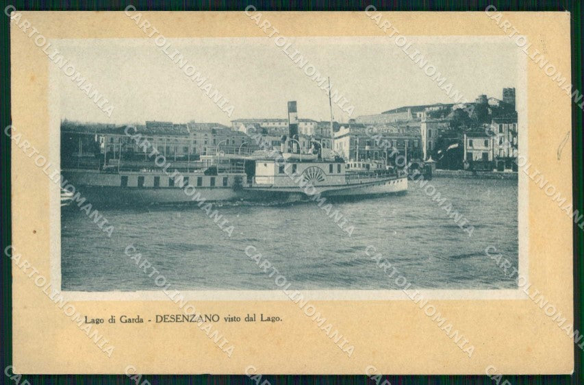 Brescia Desenzano Battello Baldo Lago di Garda cartolina KF5229 – fronte