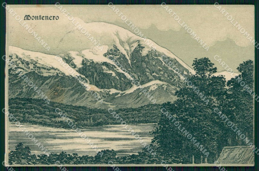 WW1 Zona Guerra Monte Nero Krn 3° Regg. Artiglieria Campagna cartolina KF5230 – fronte