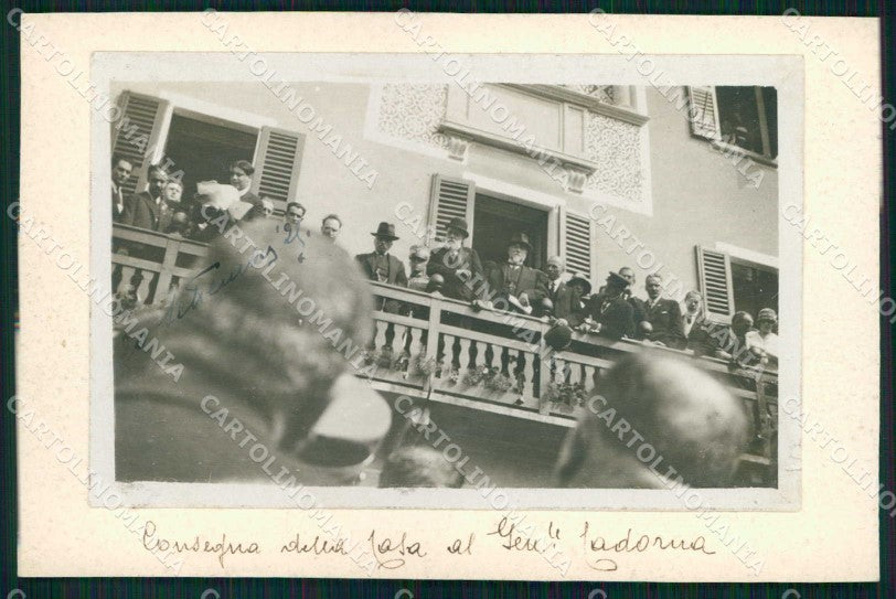 Verbania Pallanza Villa Cadorna Consegna Casa Generale foto cartolina KF5233 – fronte