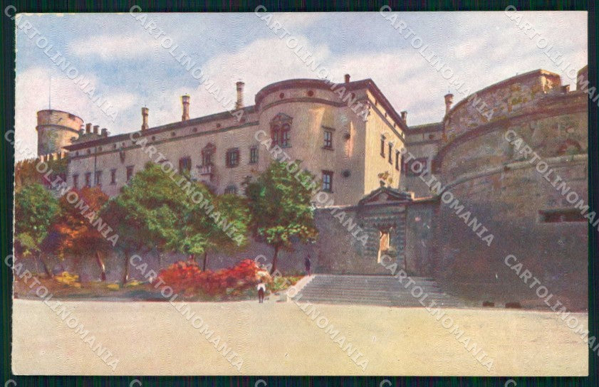 Trento città Castello Martirio Battisti WW1 WWI PIEGA cartolina KF5264 – fronte