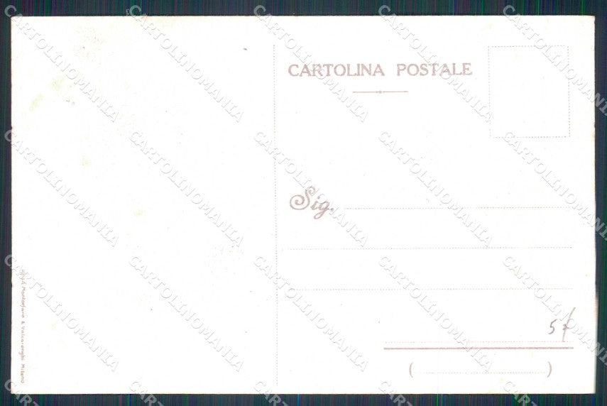 WW1 WWI Patriottismo Resisti Resisti Resisti cartolina KF5277 – retro