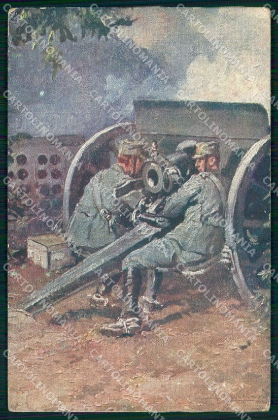Militari Esercito Italiano Artiglieria Lombardi cartolina KF5315 – fronte