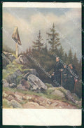 WW1 WWI Militari Francia Salut aux Victimes Petit Gerard Noyer cartolina KF5326 – fronte
