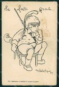 WW1 WWI Assistenza Bambini Lanciere Paola Bologna cartolina KF5331 – fronte