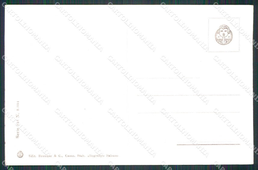 WW1 Militari Patriottismo Principe Umberto Savoia Tricolore cartolina KF5386 – retro