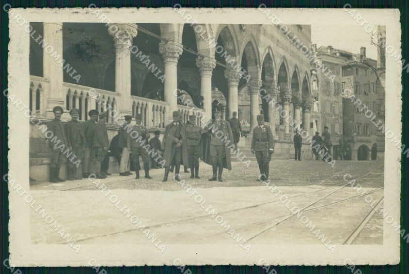 Udine città WW1 Militari foto cartolina KF5419 – fronte