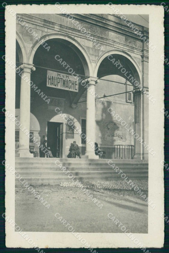 Udine città WW1 Militari Guardia Principale foto cartolina KF5422 – fronte