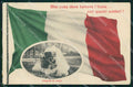 WW1 Militari Patriottismo Tricolore Telegrafo Campo STRAPPINO cartolina KF5423 – fronte