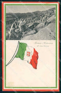 WW1 WWI Militari Patriottismo Tricolore Fanteria Trincea cartolina KF5434 – fronte