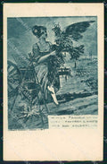 WW1 WWI Militari Propaganda Anti German Francia Pocatelli cartolina KF5444 – fronte