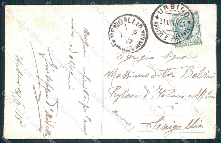 WW1 WWI Patriottismo Belgio Belgique STRAPPINO cartolina KF5448 – retro