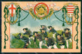 Militari Reggimentali 12° Reggimento Bersaglieri cartolina KF5466 – fronte