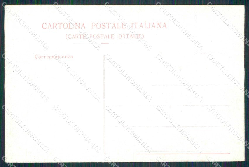 Militari Patriottismo Proclamazione Unità Italia cartolina KF5605 – retro
