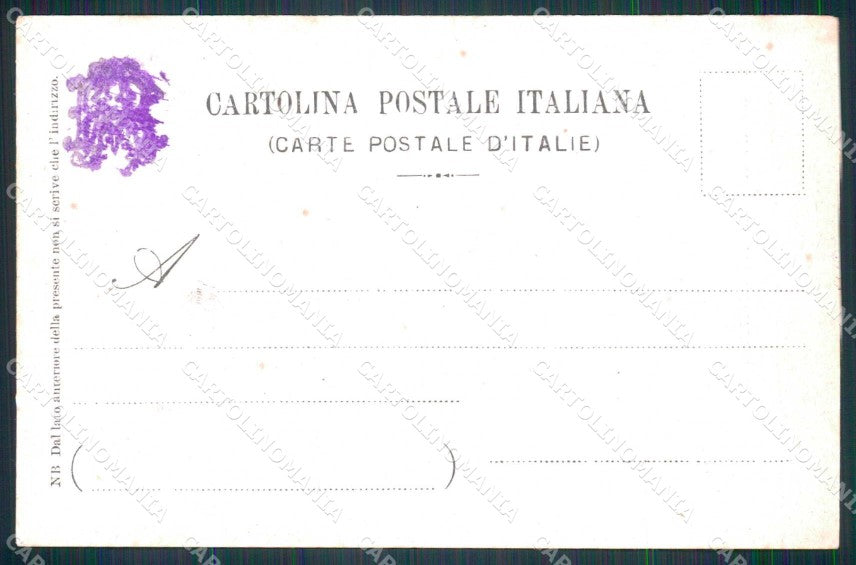 Militari Reggimentali Regia Guardia Finanza GdF Roma cartolina KF5615 – retro