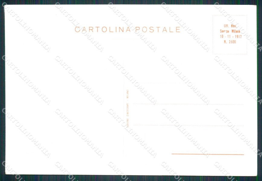 Militari Reggimentali 2ª Compagnia Telegrafisti del Genio cartolina KF5665 – retro