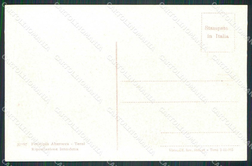 Gorizia Piazza Grande Alterocca Le Terre che L'Italia Redime cartolina KF5687 – retro