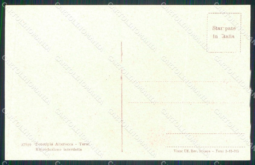 Gorizia Salcano Isonzo Alterocca Le Terre che L'Italia Redime cartolina KF5689 – retro