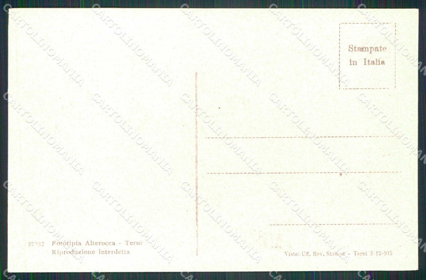 Gorizia Piazza Grande Alterocca Le Terre che L'Italia Redime cartolina KF5691 – retro