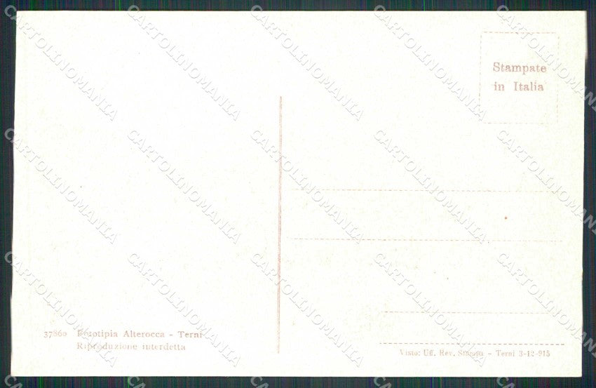 Gorizia Salcano Isonzo Alterocca Le Terre che L'Italia Redime cartolina KF5692 – retro