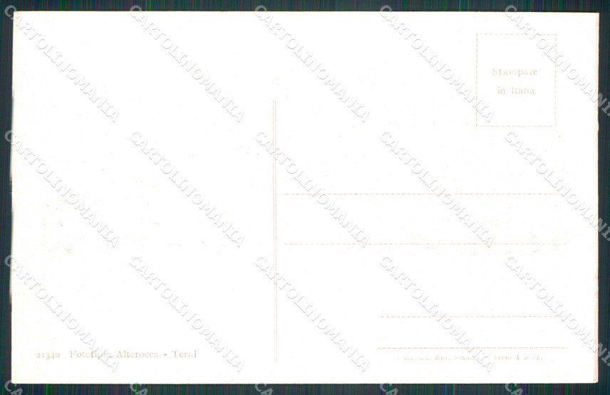 Trento città Palazzo Postale Poste Alterocca WWI Tricolore cartolina KF5701 – retro