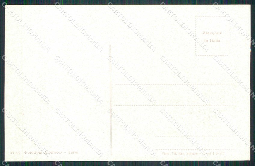 Trento città Torre Vanga Alterocca WWI Tricolore cartolina KF5707 – retro