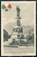 Trento città Monumento Dante Alterocca WWI Tricolore cartolina KF5709 – fronte