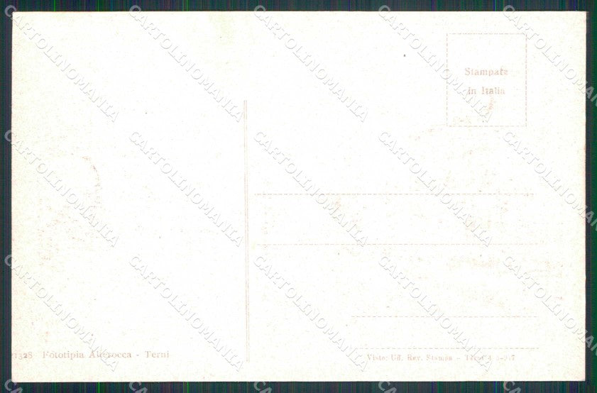 Trento città Castello Buon Consiglio Alterocca WWI Tricolore cartolina KF5713 – retro