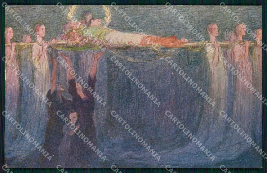 WW1 WWI Propaganda Gloria agli Eroi Vianello cartolina KF5813 – fronte