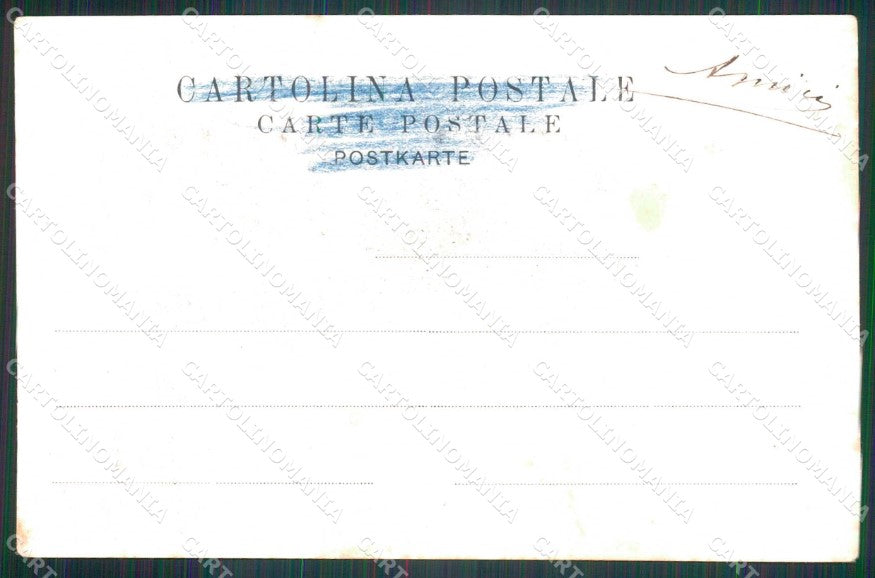 Militari Reggimentali Artiglietria da Montagna Alpini cartolina KF5823 – retro