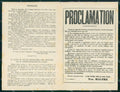 WW1 WWI Patriottismo Proclami Tedeschi in Belgio Francia doppia cartolina KF5833 – fronte