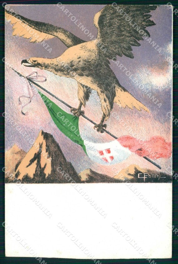 WW1 WWI Militari Comitato Mobilitazione Civile Reggio Calabria cartolina KF5846 – fronte