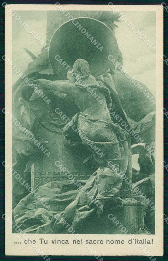 WW1 WWI Patriottismo Soldati al Fronte Rubetti Grandi Milano cartolina KF5848 – fronte