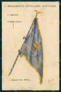 Militari Reggimentali 1° Regg. Artiglieria Montagna Alpini FORI cartolina KF5852 – fronte