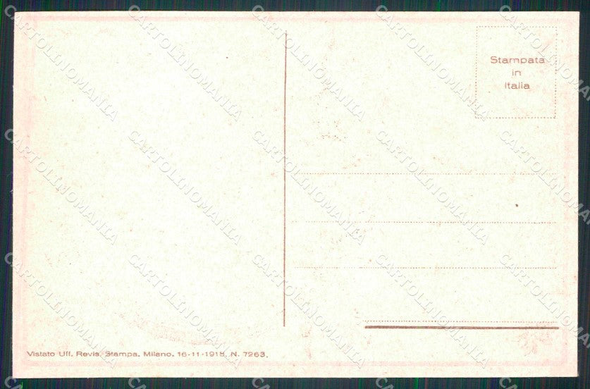Politica Woodrow Wilson Alleati Bandiere Flags USA cartolina KF5857 – retro
