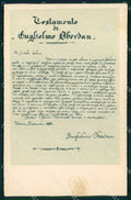 WW1 WWI Patriottismo Testamento Oberdan Udine Trieste cartolina KF5871 – fronte
