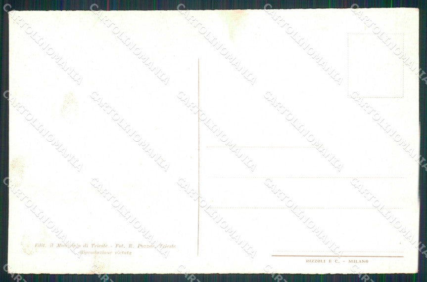 WW1 WWI Patriottismo Testamento Oberdan Udine Trieste cartolina KF5871 – retro