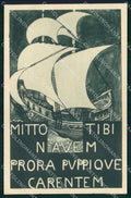 WW1 Propaganda Indovinello Nave Zanetti ABRASA cartolina KF5872 – fronte