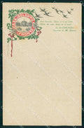 WW1 Militari Casa Soldato alla Fronte Roma D'Annunzio STRAPPINO cartolina KF5879 – fronte