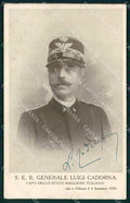 WW1 WWI Militari Generale Luigi Cadorna CRI Pallanza cartolina KF5896 – fronte