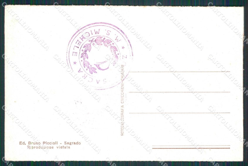 WW1 WWI Militari Accampamento Austriaco cartolina KF5918 – retro