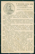 WW1 WWI Militari Gen. Diaz Armistizio STRAPPINO cartolina KF6000 – fronte