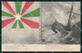 WW1 WWI Patriottismo Tricolore Alba d'Italia Alterocca cartolina KF6002 – fronte