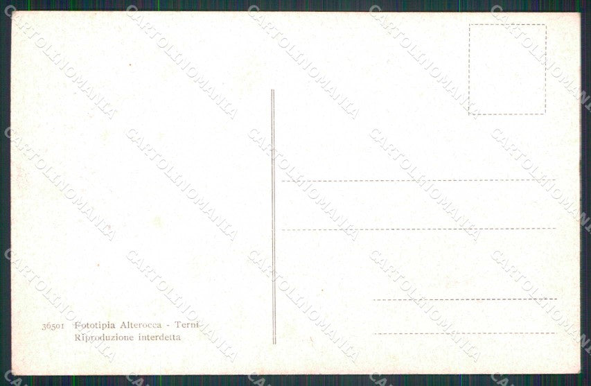 WW1 WWI Patriottismo Tricolore Alba d'Italia Alterocca cartolina KF6002 – retro