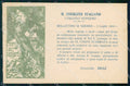 WW1 Gen. Diaz Armistizio Armata del Grappa IX Corpo d'Armata PIEGHINA cp KF6016 – fronte