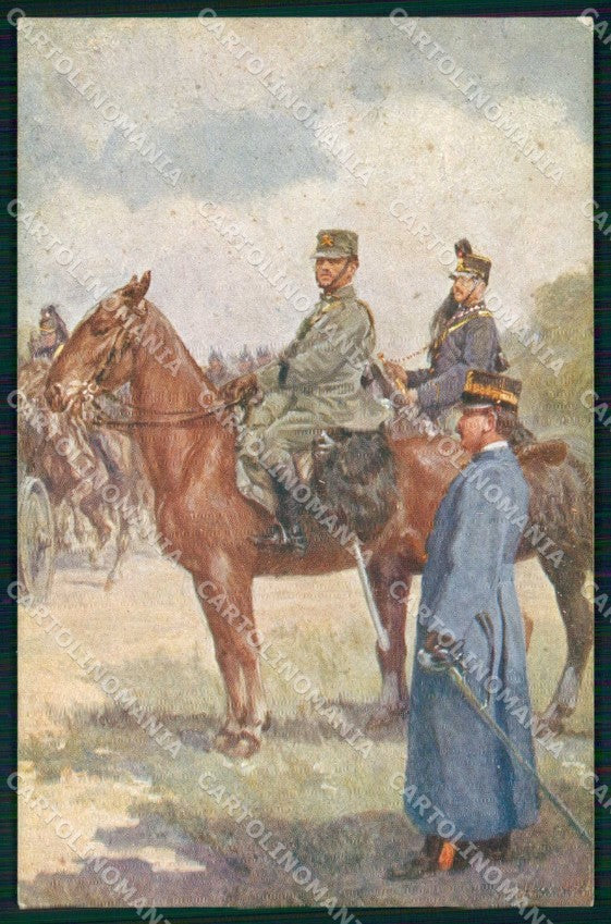 Militari Esercito Italiano Artiglieria Paoletti serie 2964 cartolina KF6023 – fronte