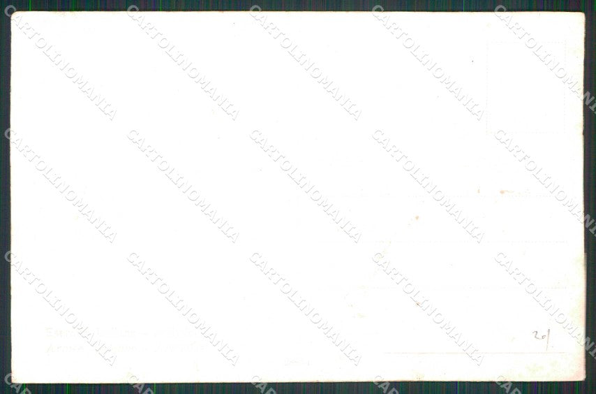 Militari Esercito Italiano Artiglieria Paoletti serie 2889 cartolina KF6024 – retro