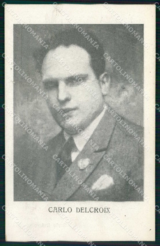WW1 WWI Patriottismo Carlo Delcroix Decalogo dei Fanti cartolina KF6038 – fronte