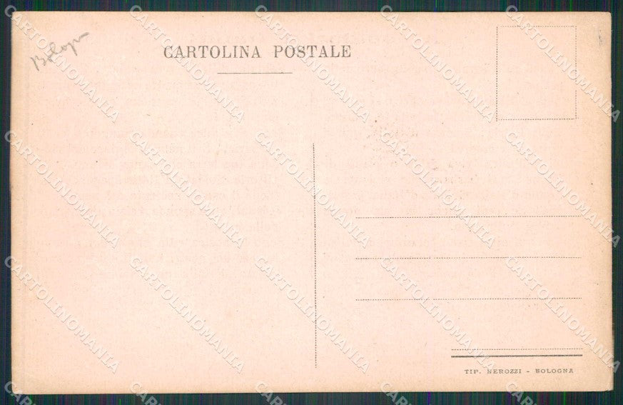 WW1 WWI Patriottismo Ai Soldati d'Italia Bologna cartolina KF6049 – retro