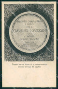 Propaganda Fascismo Trieste Pro Monumento G. Oberdan cartolina KF6054 – fronte
