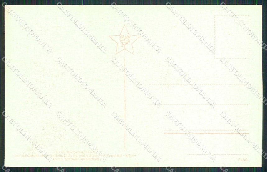 Reali Militari Personaggi Emanuele Filiberto di Savoia Aosta cartolina KF6055 – retro